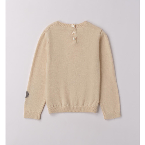 Maglione iDO da bambina ecru 
