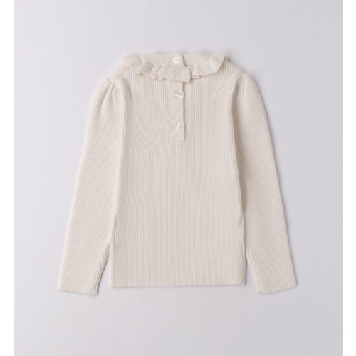 Pull iDO fille rouge 