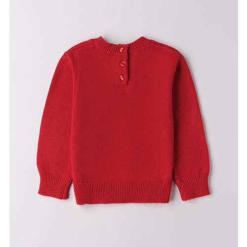Jersey Navidad niña rojo 