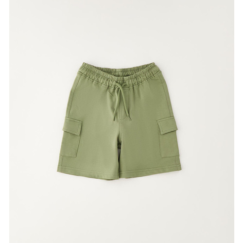 Pantaloni iDO 100% cotone bambino, verde salvia 