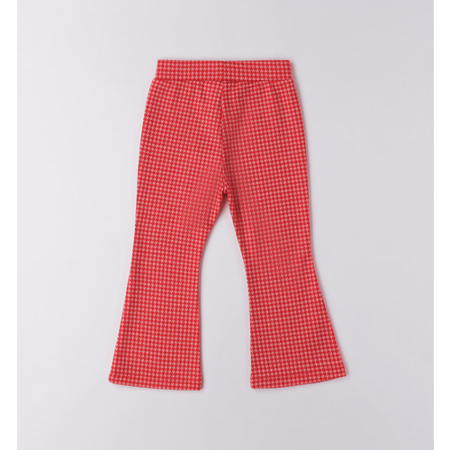 Pantaloni bambina pied de poule 