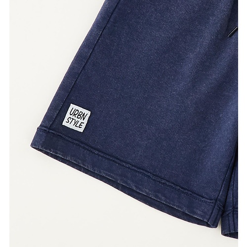 Pantalones iDO para niño en algodón, azul marino 