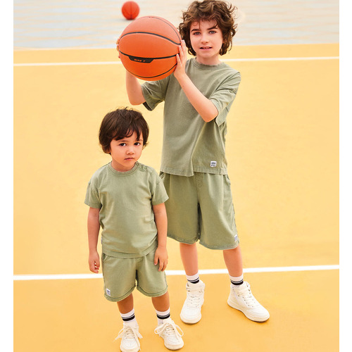 Pantalones iDO para niño en algodón, azul marino 