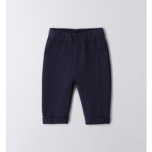 Pantalones de ceremonia iDO para recién nacidos, azul marino 