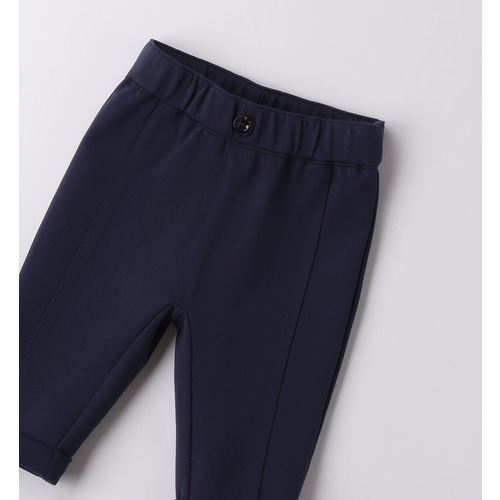 Pantalones de ceremonia iDO para recién nacidos, azul marino 