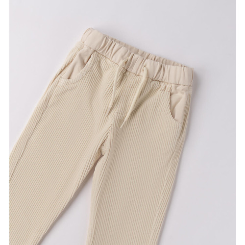Pantaloni bambino iDO Ecrù 