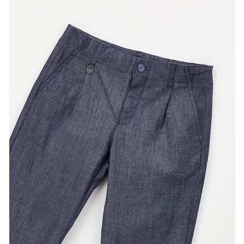 Pantaloni eleganti iDO da ragazzo, blu navy 