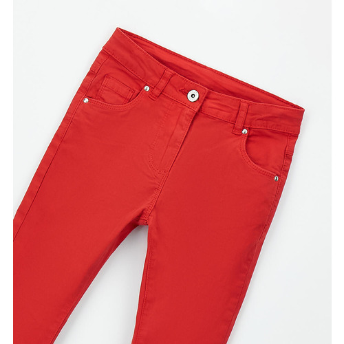 Pantaloni iDO per bambina color rosso 