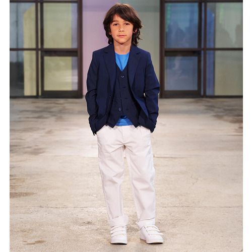 Pantaloni eleganti iDO da ragazzo, beige 