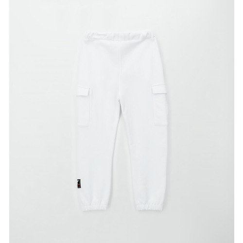 Pantaloni iDO da ragazzo 100% cotone (BIANCO) 