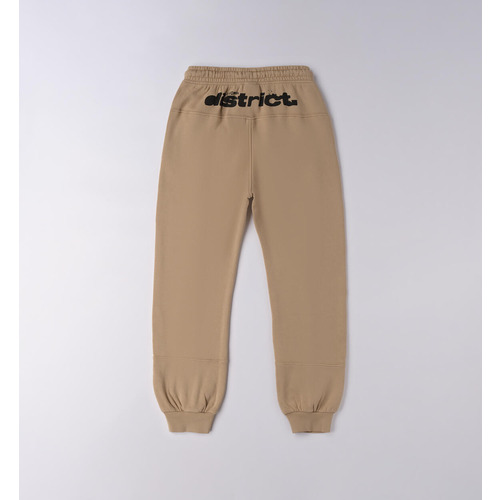 Pantaloni iDO da ragazzo 100% cotone (TORTORA) 