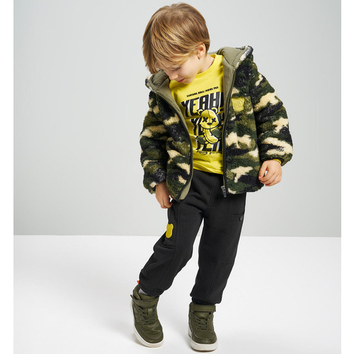 Pantaloni da allenamento iDO per bambino, neri 