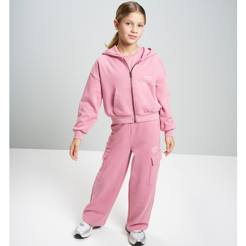 Pantalones de chándal iDO ROSA ANTICO para niña 