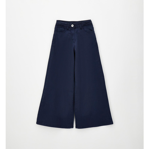 White flare pants for girls iDO 