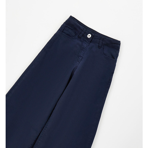 White flare pants for girls iDO 