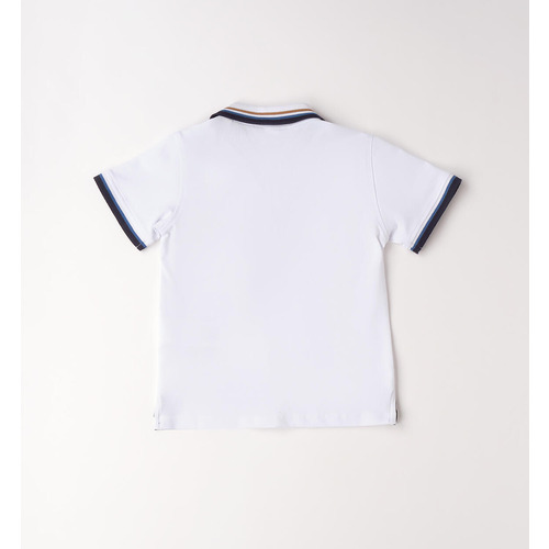 Polo da bambino iDO bianco 