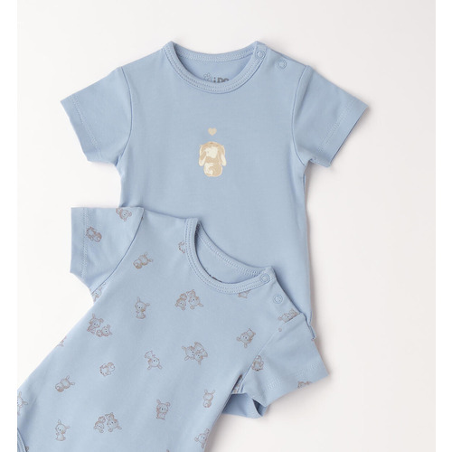 Set di body neonata iDO (rosa, azzurro, panna) 