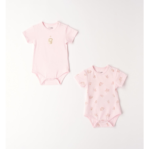 Set di body neonata iDO (rosa, azzurro, panna) 