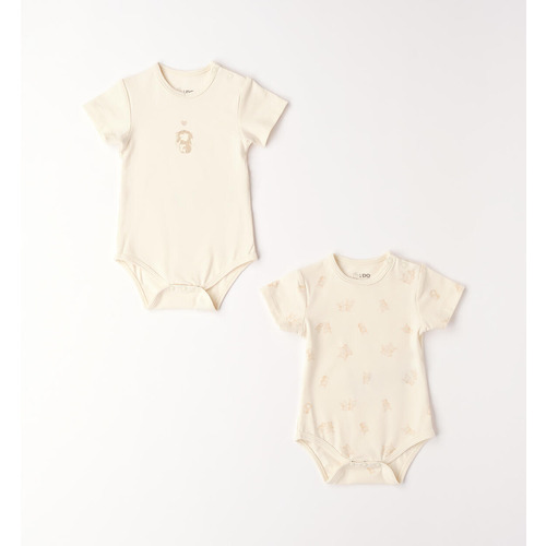 Set di body neonata iDO (rosa, azzurro, panna) 
