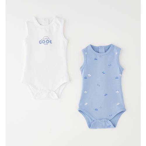 Ensemble de body bébé blanc iDO 
