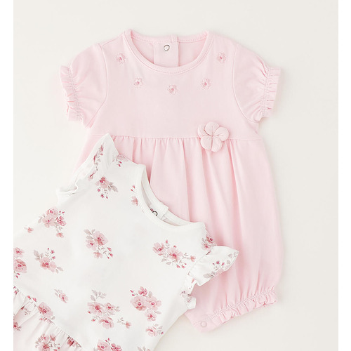 Set body neonato rosa iDO 