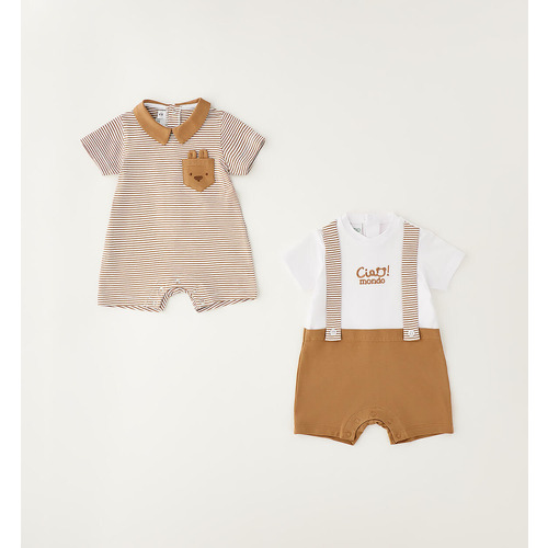 Conjunto body beige recién nacidos iDO 