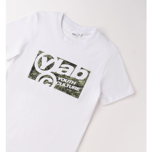 T-shirt da ragazzo iDO Hellgrün 