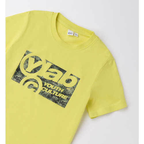 T-shirt da ragazzo iDO Hellgrün 