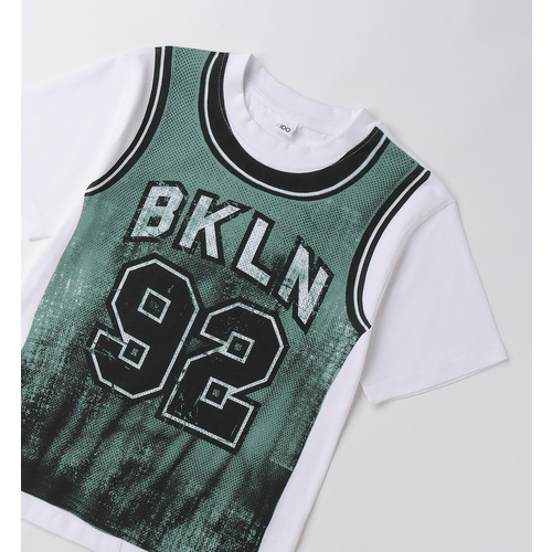 T-shirt iDO ragazzo bianco (seconda) 