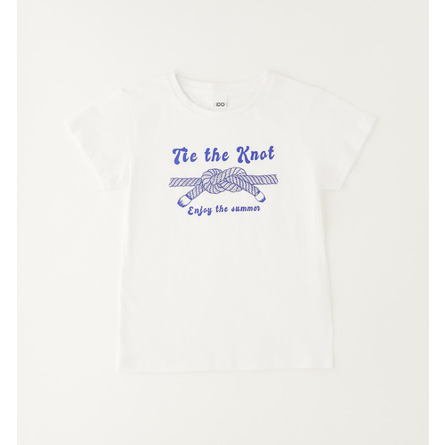 Baumwoll-T-Shirt Mädchen 