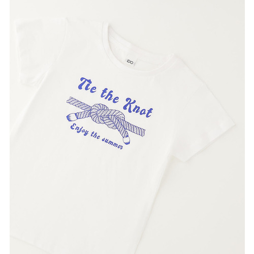 Baumwoll-T-Shirt Mädchen 