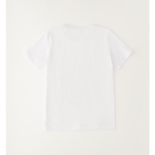 Camiseta iDO para niño de algodón blanca 