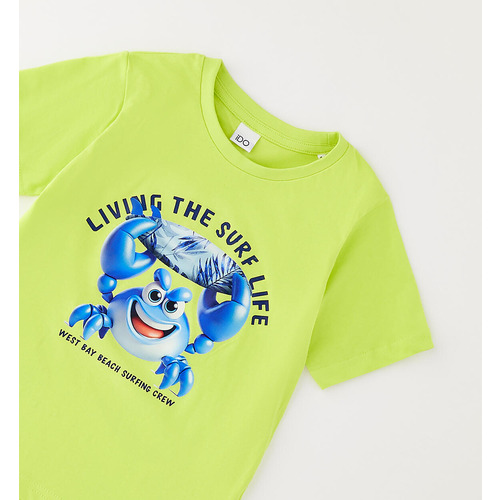 T-shirt iDO mare per bambino, verde chiaro 