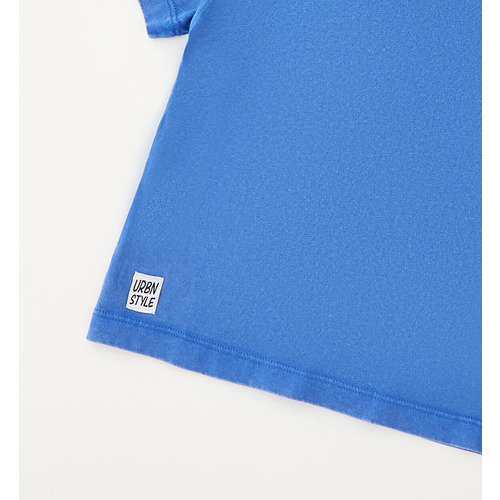 Camiseta iDO para niño, algodón verde salvia 