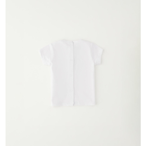 T-shirt neonata iDO, bianco 