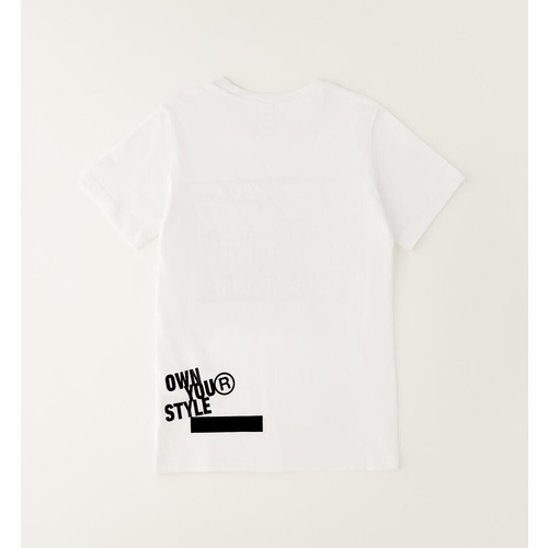 T-shirt iDO per ragazzo, bianco 