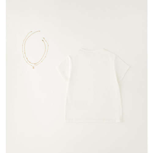 T-shirt Kinder iDO Sahne 