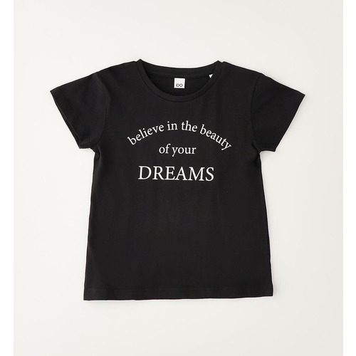 Mädchen T-Shirt iDO Baumwolle schwarz NERO 