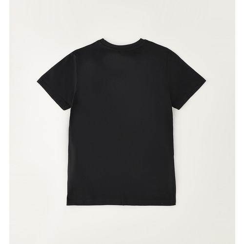 T-shirt ragazzo iDO Schwarz, Ecrù und Gelb 