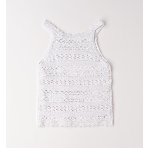 Top niña iDO blanco 