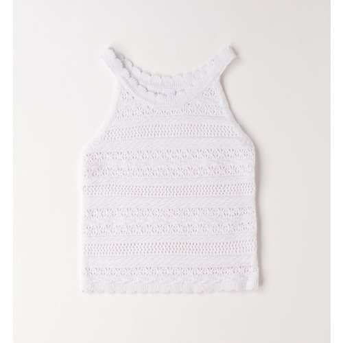 Top niña iDO blanco 