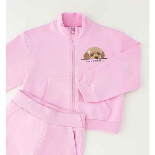 Tuta da bambina iDO Rosa 
