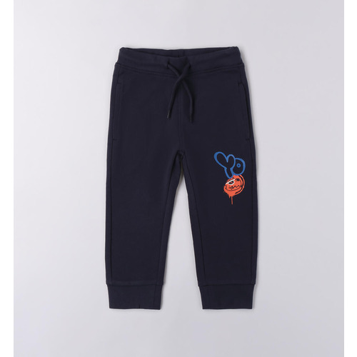 Pantalones cargo iDO para niño: NAVY, TURCHESE, GRIGIO MELANGE 