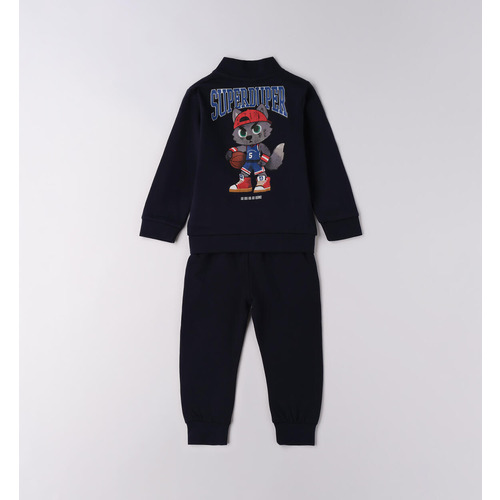 Combinaison pour bébé iDO Navy et Rosso 