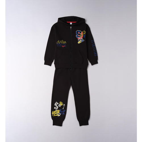 Ensemble de sport iDO pour garçon, noir (modèle 2824F81400) 