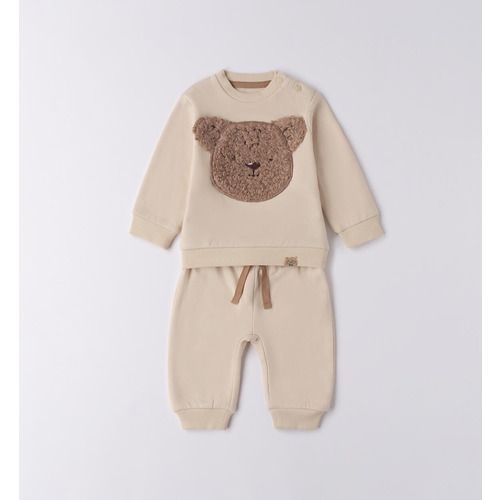 Mono de invierno iDO para bebé ECRU'/TORTORA 