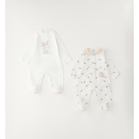 2-piece baby girl onesie 