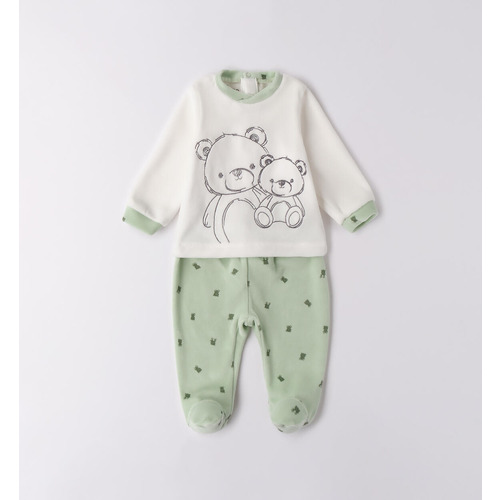 Tutina neonato iDO in cotone 
