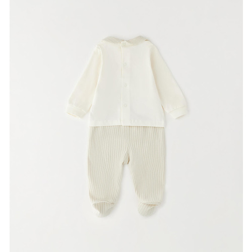 Pelele unisex iDOMini leche 