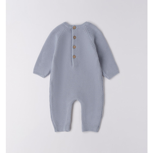Baby onesie iDO AVION grey color 